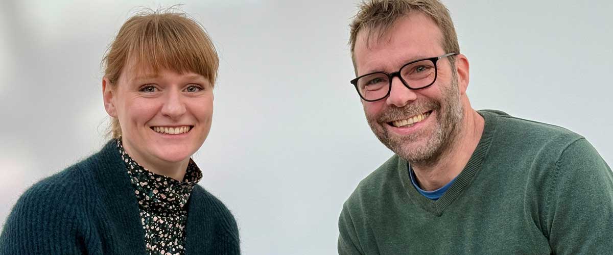 Johannes Gräske und Christin Schulz