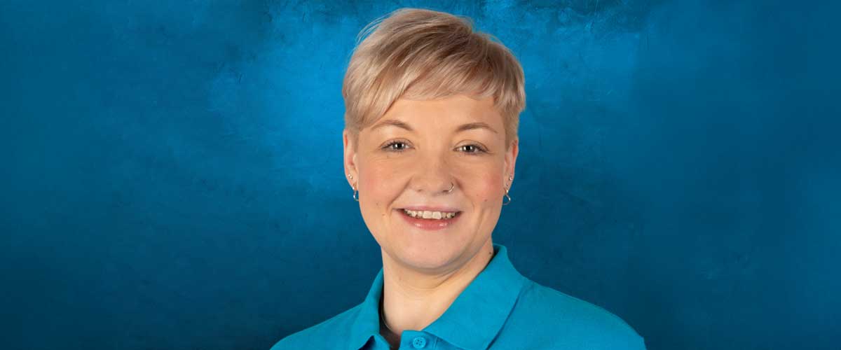 Kathrin Mitzam im Podcast Born to Pflege